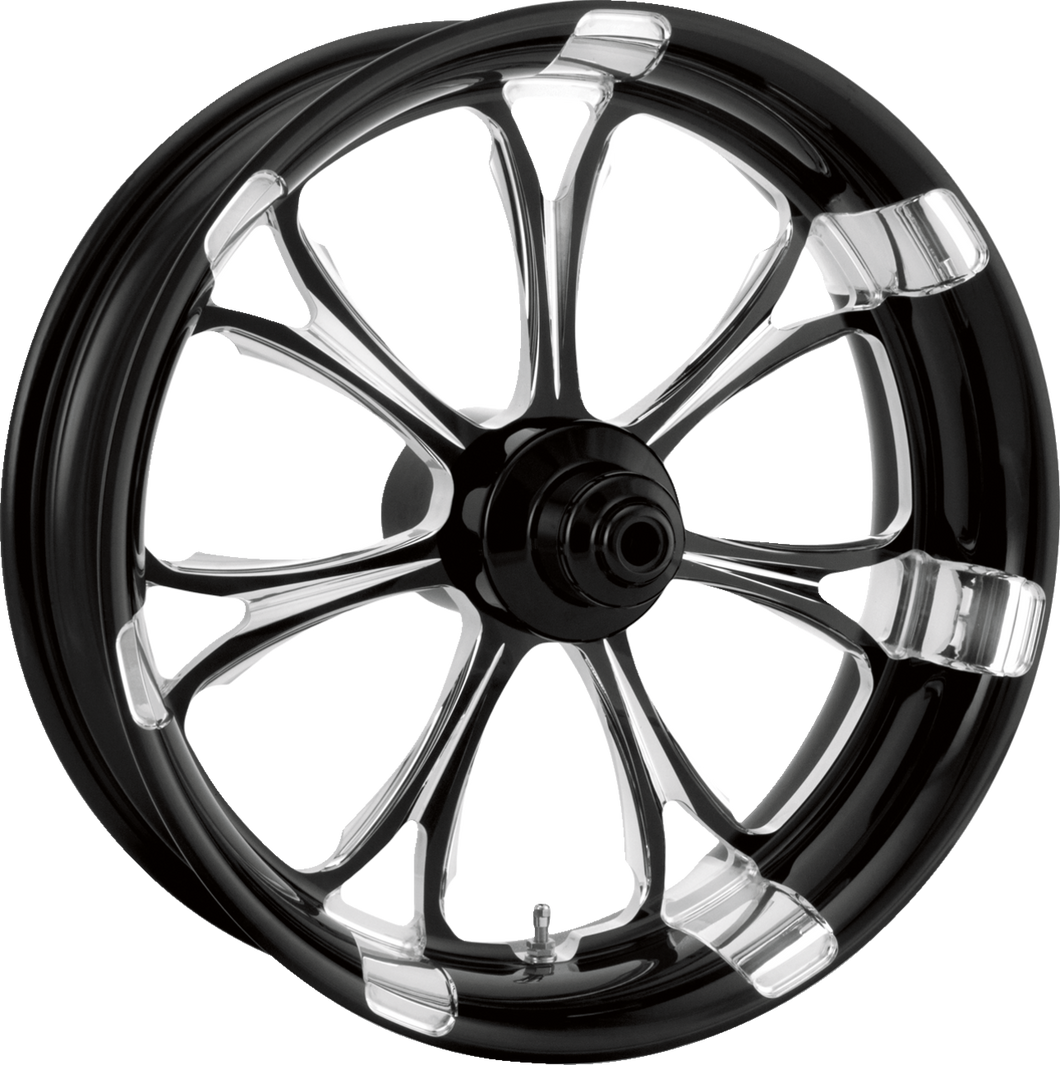 Wheel - Paramount - Front - Dual Disc/with ABS - Platinum Cut - 21x3.5 - 08+ FLD - Lutzka's Garage