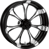 Wheel - Paramount - Front - Dual Disc/with ABS - Platinum Cut - 21x3.5 - 08+ FLD - Lutzka's Garage