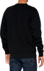 Icon Long-Sleeve Fleece Sweatshirt - Black - Small - Lutzka's Garage
