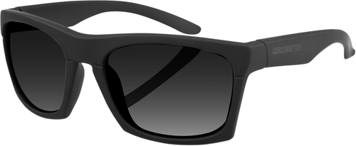 Capone Sunglasses - Matte Black - Smoke - Lutzka's Garage