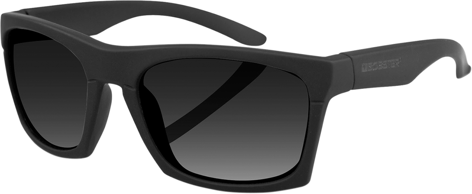 Capone Sunglasses - Matte Black - Smoke - Lutzka's Garage