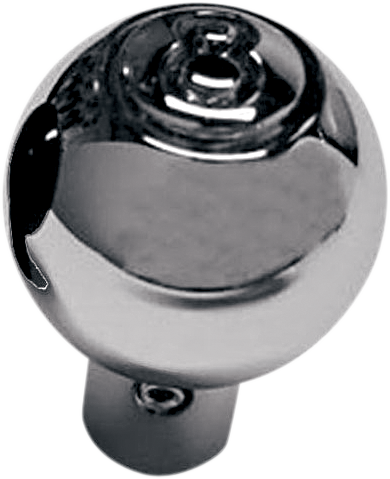 Choke Knob - Eight Ball - Chrome - Lutzka's Garage
