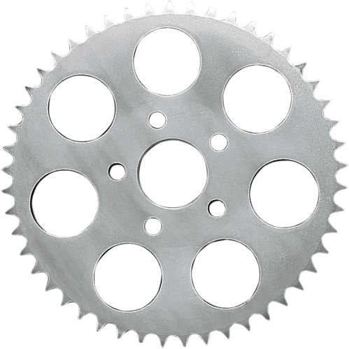 Rear Wheel Sprocket - 49-Tooth - Chrome - Lutzka's Garage