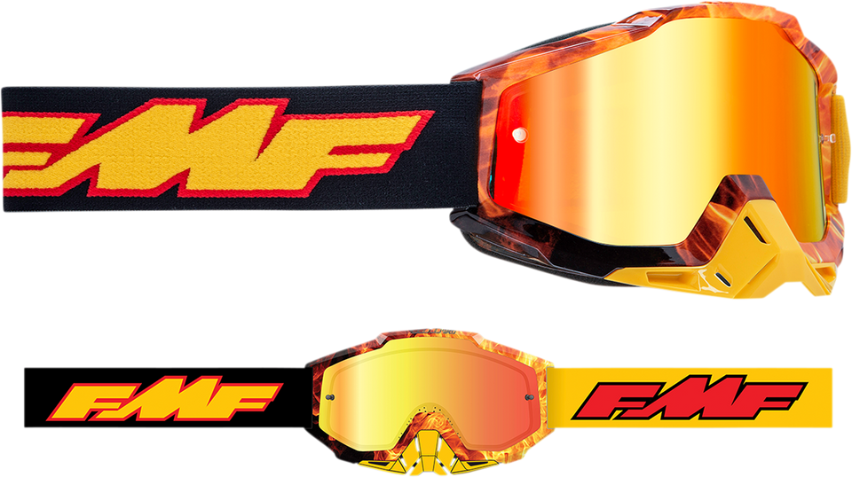Youth PowerBomb Goggles - Spark - Red Mirror - Lutzka's Garage