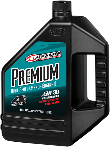 Premium High Performance Mineral 4T Engine Oil - 5W-30 - 1 U.S. gal.