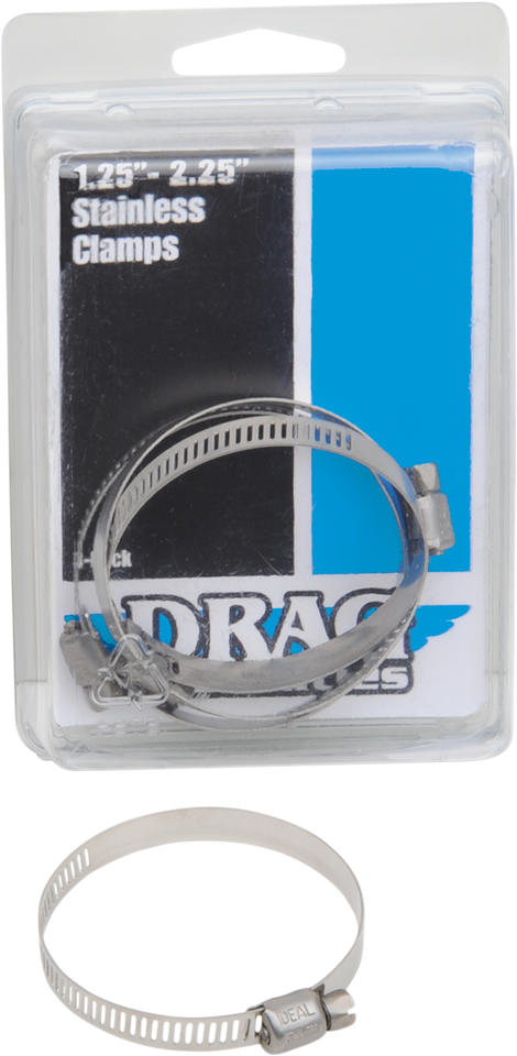 Clamps - Stainless Steel - 1.25"-2.25" - Lutzka's Garage