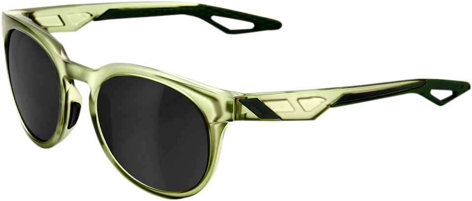 Campo Sunglasses - Olive - Black Mirror - Lutzka's Garage