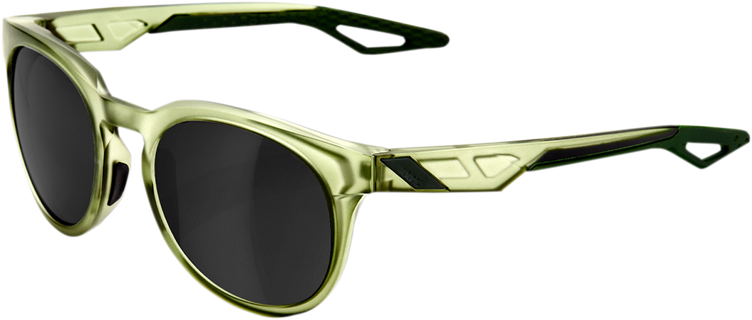 Campo Sunglasses - Olive - Black Mirror - Lutzka's Garage