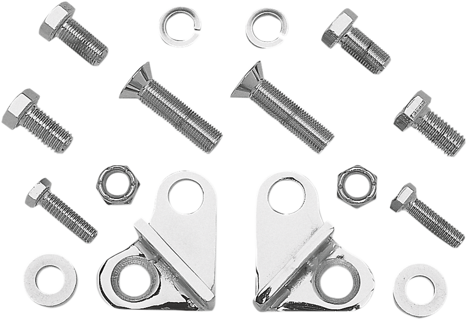 Rear Lowering Kit - Chrome - Lowers 1