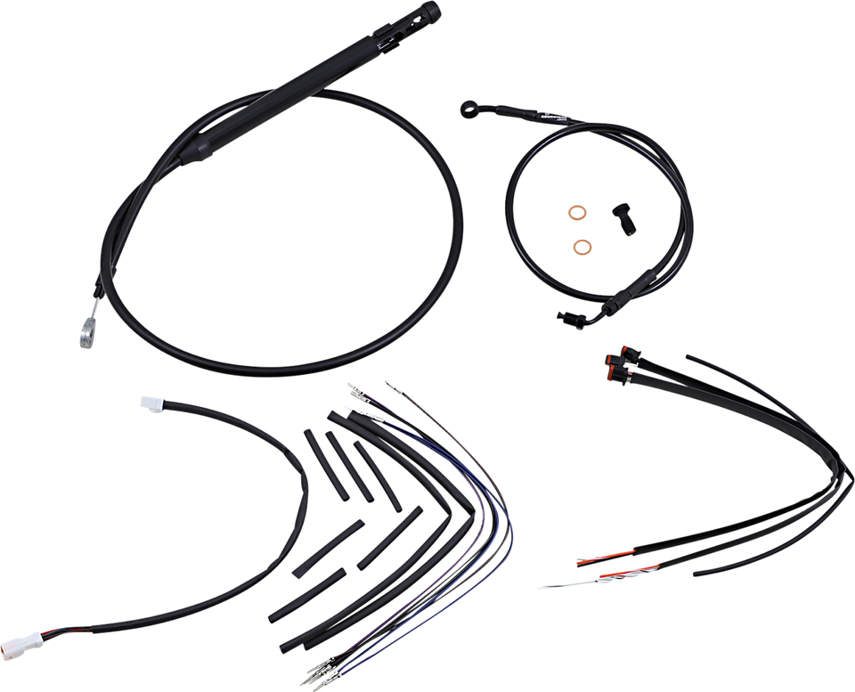 Control Kit - 16" Ape Hanger Handlebars