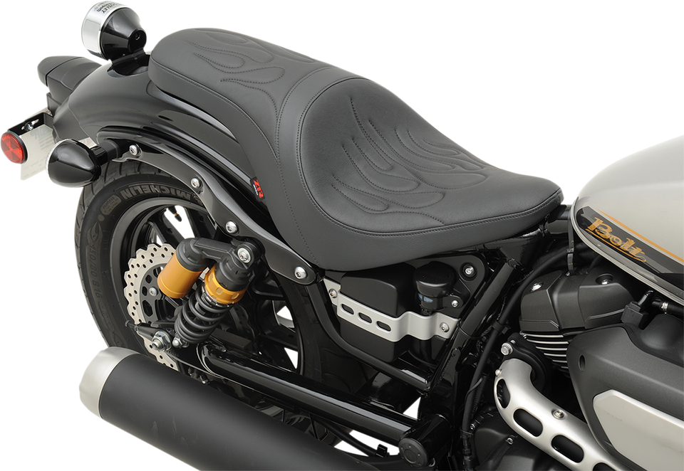 Predator Seat - Flame Stitched - Bolt