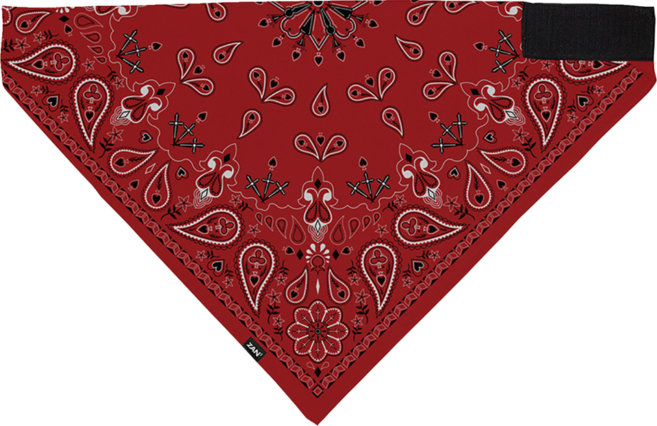 SportFlex Bandana - Red Paisley - Lutzka's Garage