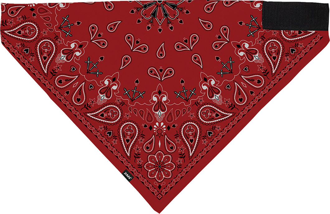 SportFlex Bandana - Red Paisley - Lutzka's Garage