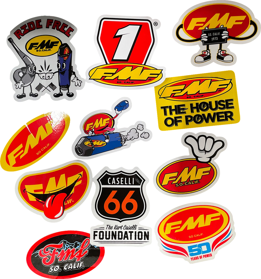 Sticker Pack - FMF