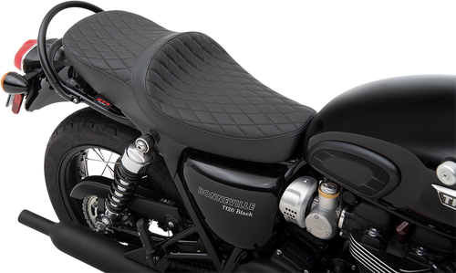 Low TR Seat - Diamond - Black - Vinyl - Lutzka's Garage