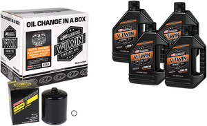Evo/XL Quick Oil Change Kit - Black Filter