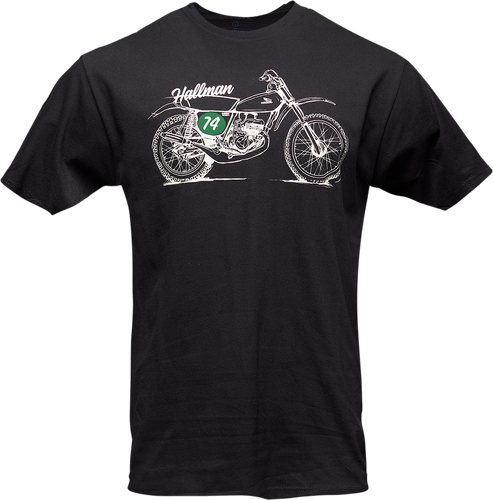 Hallman Elsinore™ T-Shirt - Black - Medium - Lutzka's Garage