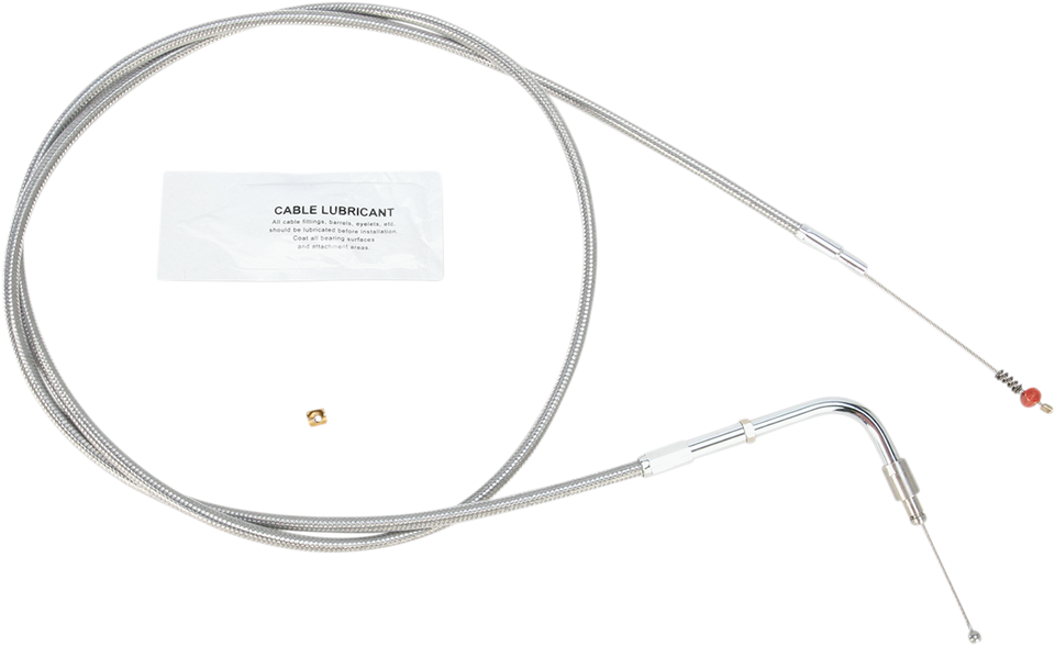 Idle Cable - +10" - Stainless Steel - Lutzka's Garage