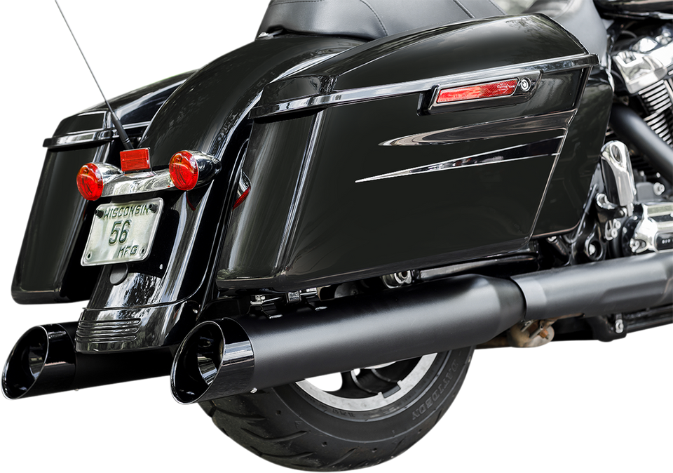 Black MK45 Cutlass Slip-On Muffler