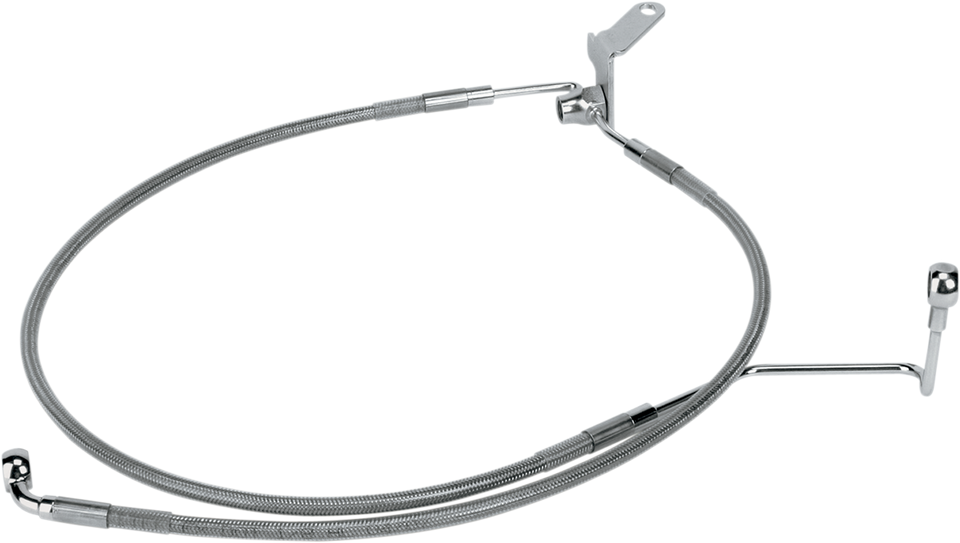 Brake Line - Rear - +3" - Softail