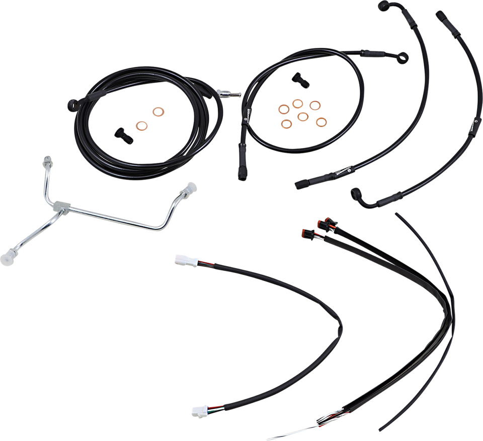 Control Kit - 16" Ape Hanger Handlebars