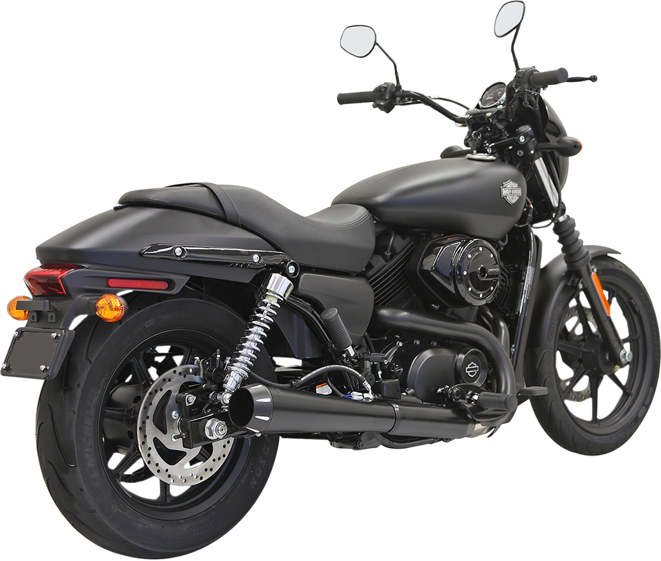 4" Black Muffler - Megaphone - XG50/750