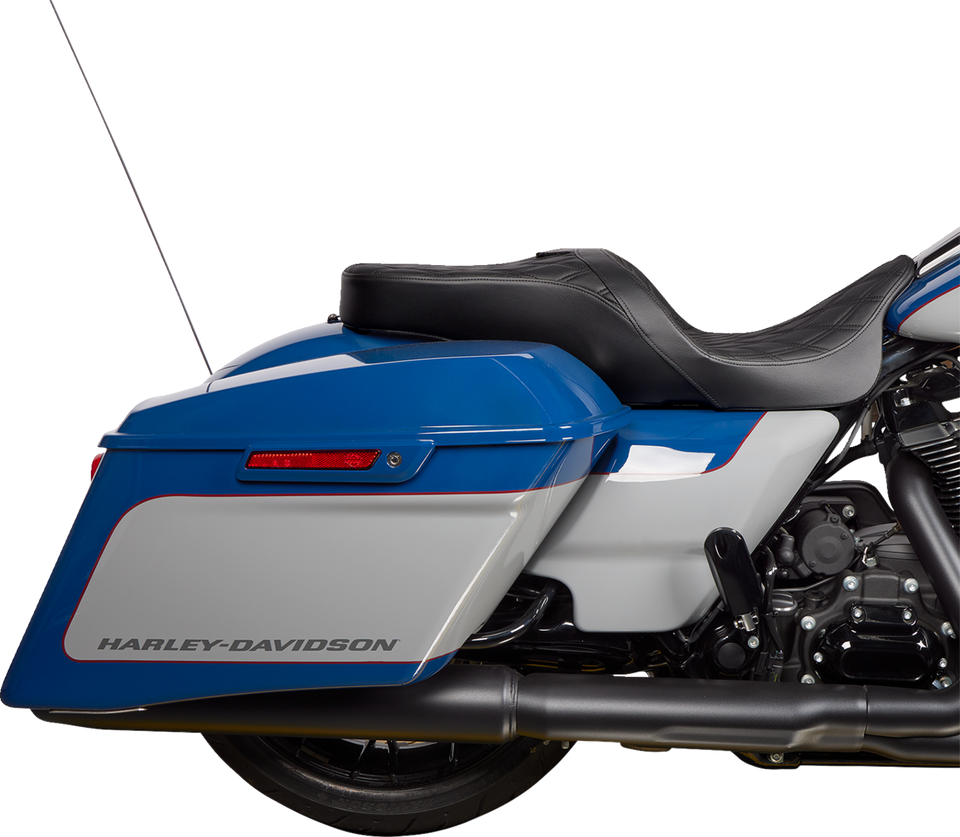 Freedom Seat - Vinyl - Double Diamond Black Stitch - FLH 09-23