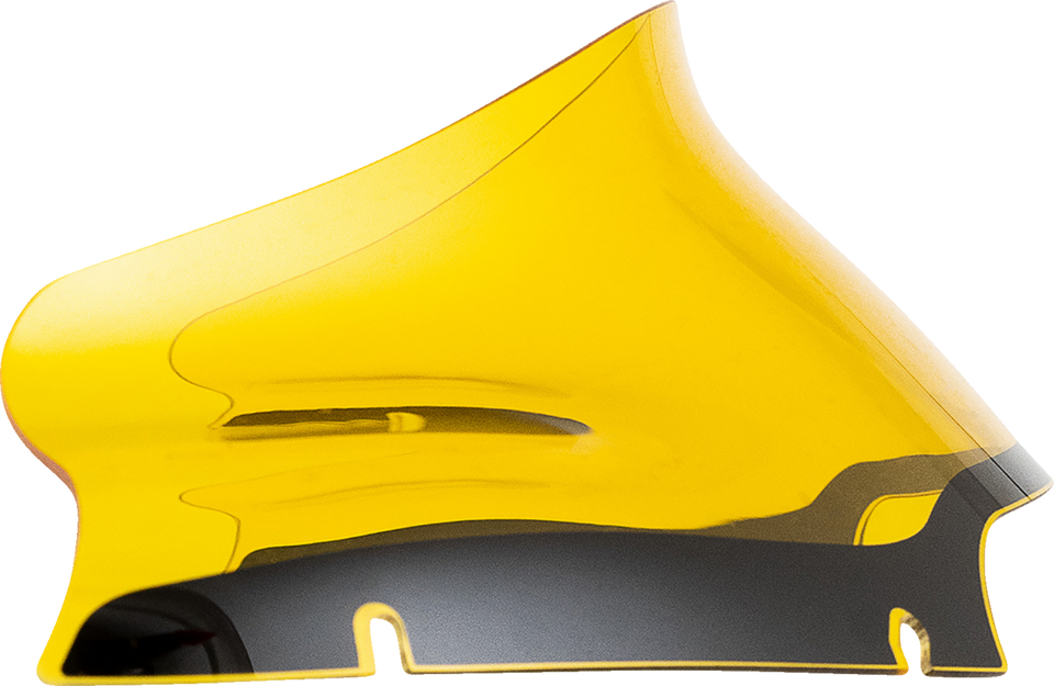 Kolor Flare Sport Windshield - 6" - Yellow - FLTR - Lutzka's Garage
