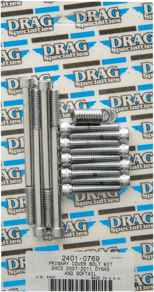 Bolt Kit - Motor - Knurled - Softail
