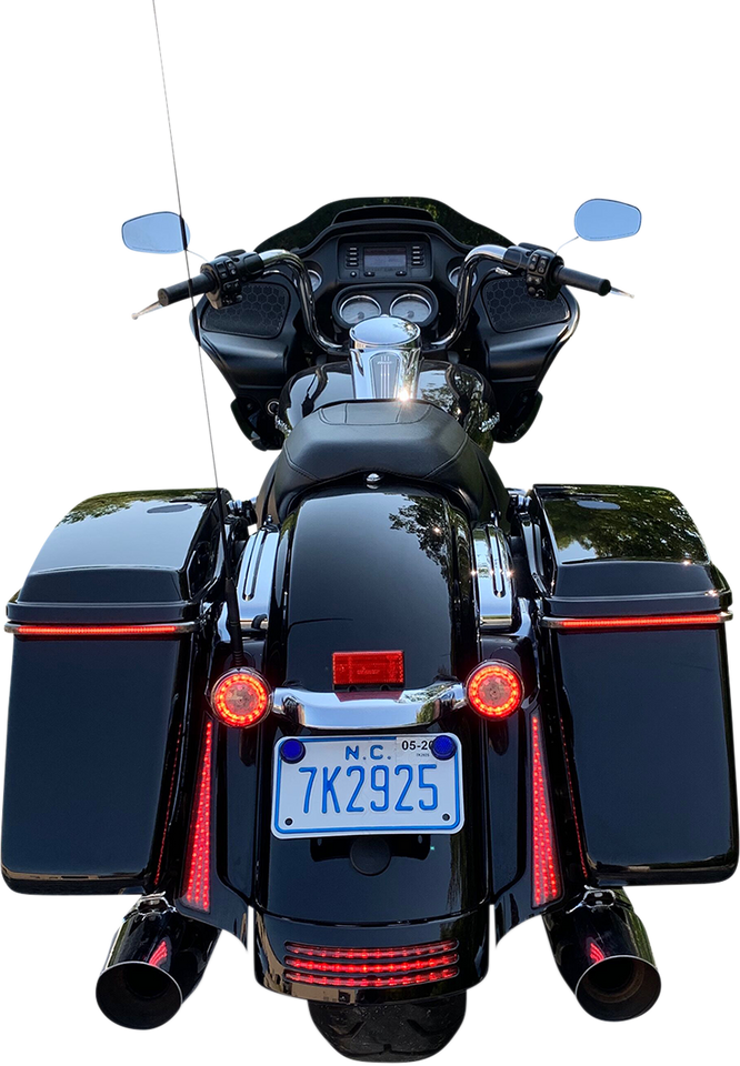 Fascia LED Light Panels - Black/Smoke - Lutzka's Garage