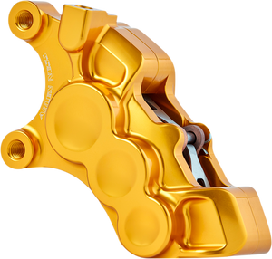 6-Piston Caliper - 11.8" - Gold - Lutzka's Garage