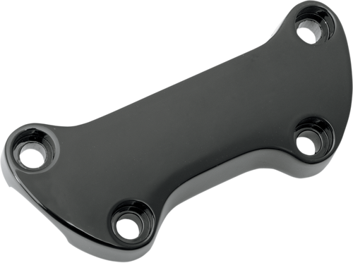 Handlebar Clamp - Smooth - Black - Lutzka's Garage