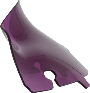 Kolor Flare Sport Windshield - 4" - Purple - FLH - Lutzka's Garage