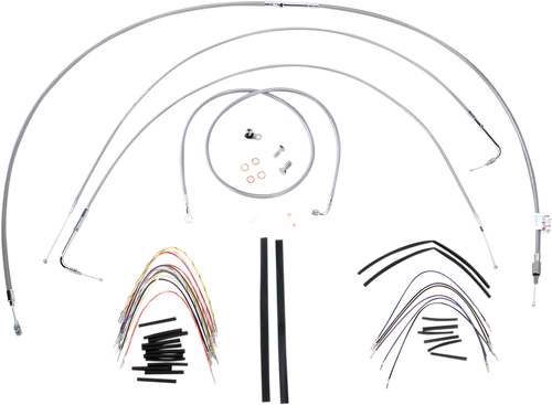 Handlebar Cable/Brake Line Kit - Complete - 16