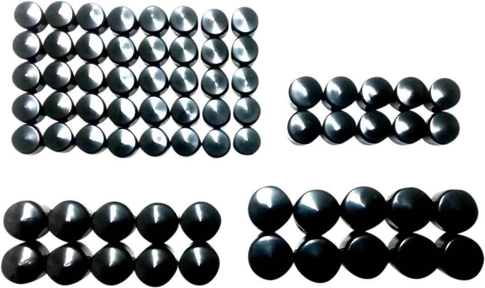 Engine Bolt Covers - Black - M8 - Lutzka's Garage