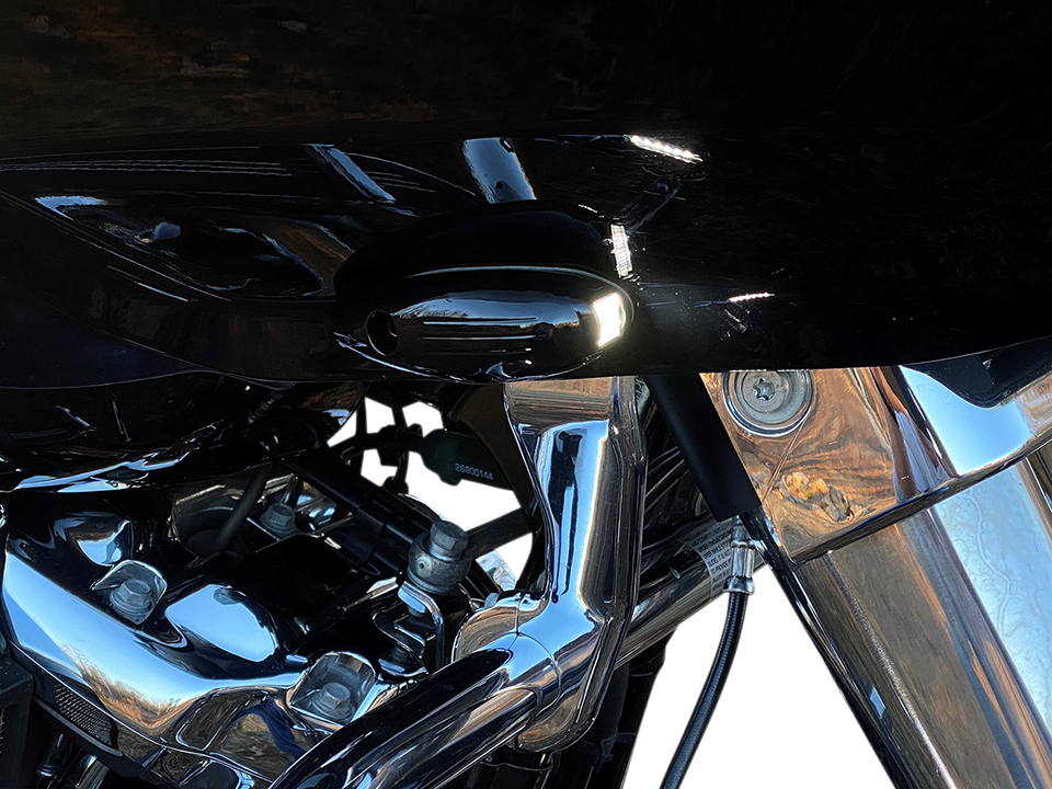 Turn Signal - FLTR - Gloss Black - Lutzka's Garage