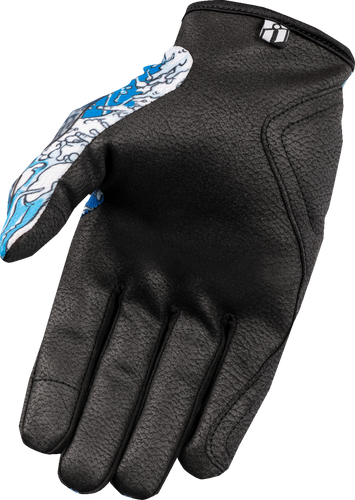 Hooligan™ Dino Fury Gloves - Blue - Medium - Lutzka's Garage