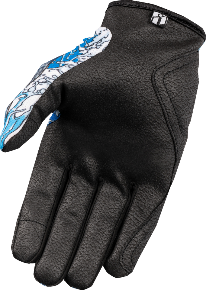 Hooligan™ Dino Fury Gloves - Blue - Medium - Lutzka's Garage