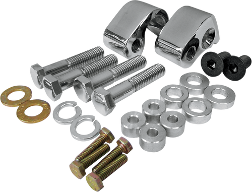 Rear Lowering Kit - Chrome - Lowers 1