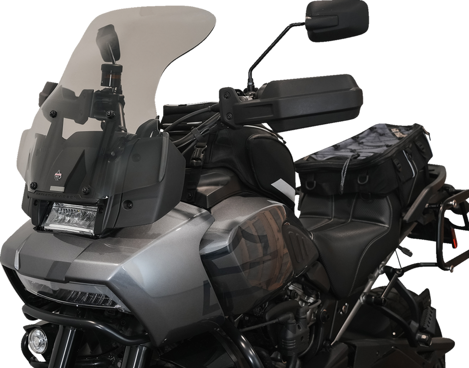 Flare Windshield - 15-1/2" - Tint - Pan America