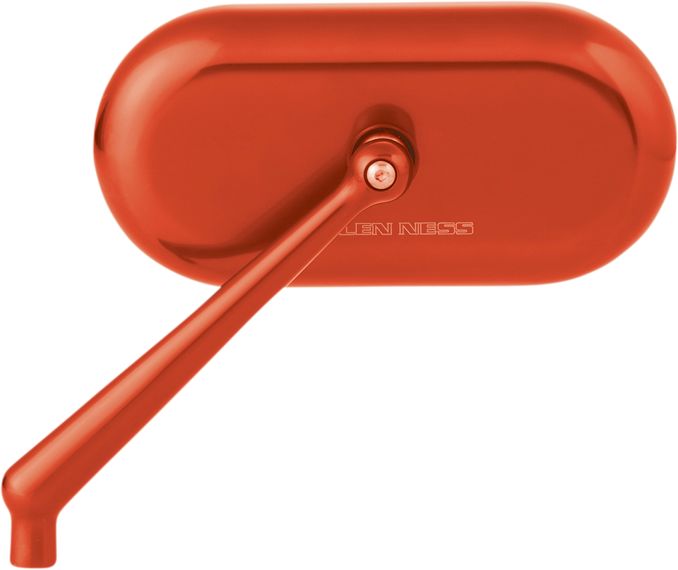 Oval Mirror - Left - Orange - Lutzka's Garage