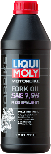 Lite/Medium Fork Oil 7.5wt - 1 L - Lutzka's Garage