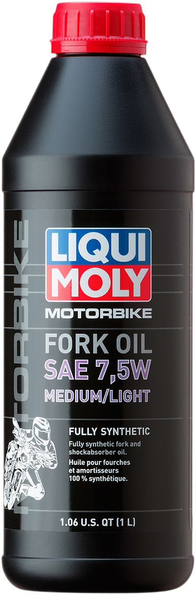 Lite/Medium Fork Oil 7.5wt - 1 L - Lutzka's Garage