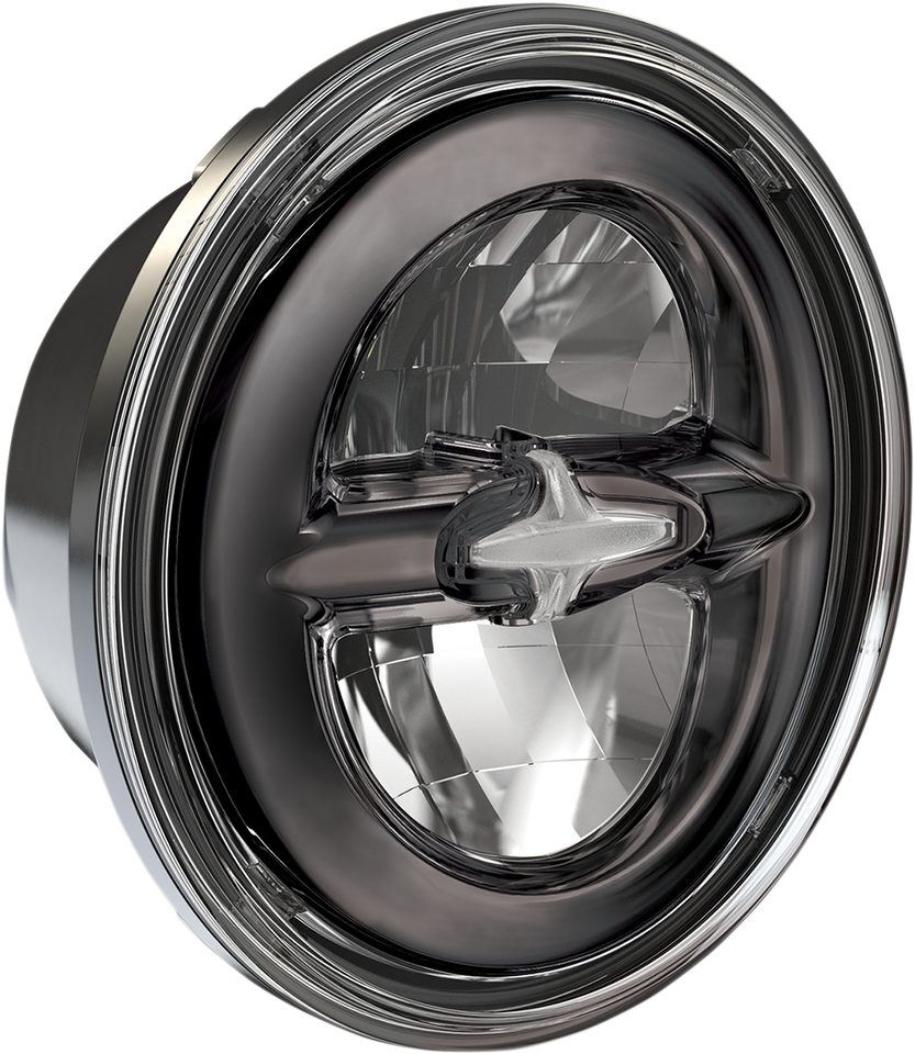 5.75" Reflector Style LED Headlamp - Black - Lutzka's Garage