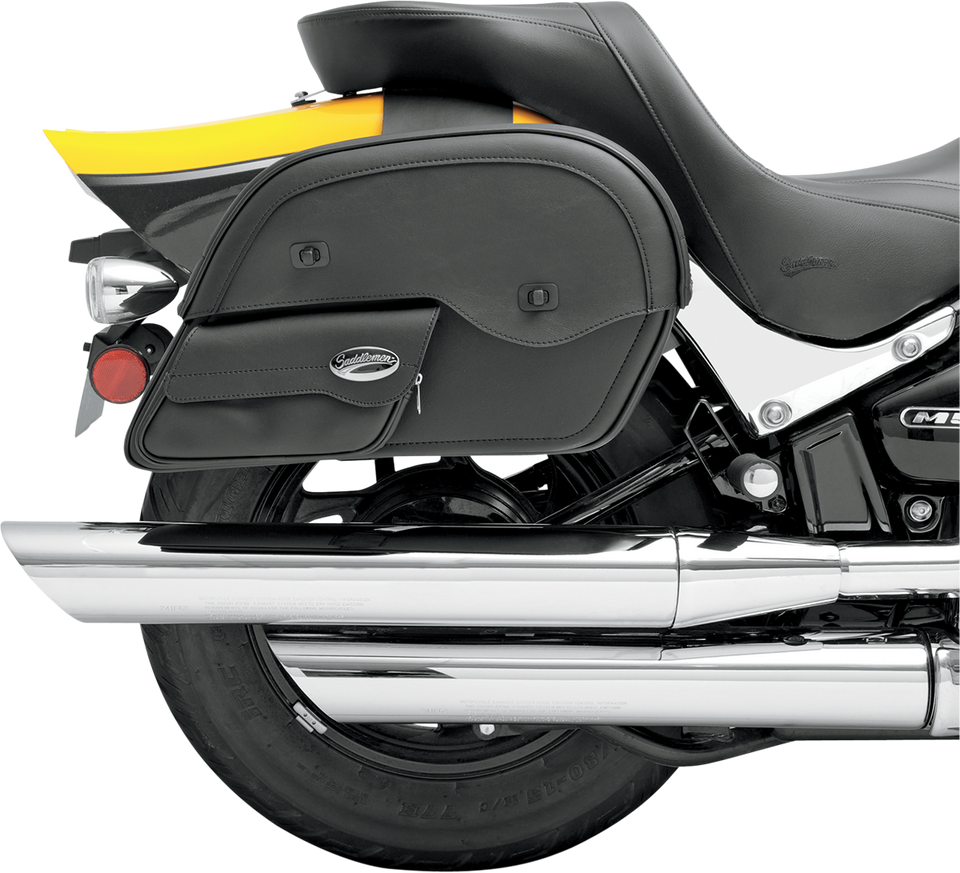 Cruisn™ Slant Face Pouch Saddlebags - Jumbo