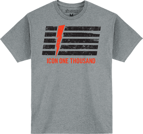 Invasion Stripe™ T-Shirt - Gray - Small - Lutzka's Garage