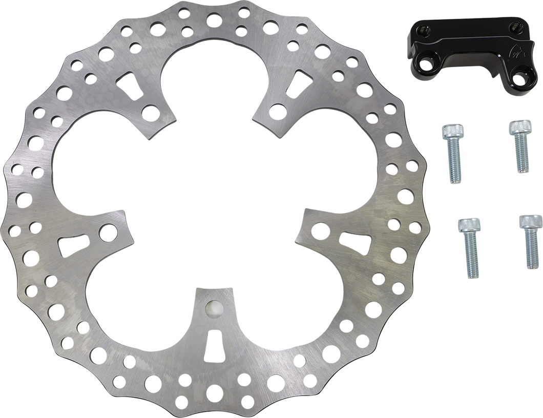 Jagged Left Brake Rotor - 13