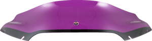 Kolor Flare Sport Windshield - 6" - Purple - FLTR - Lutzka's Garage