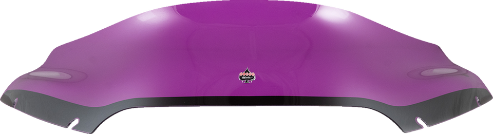 Kolor Flare Sport Windshield - 6" - Purple - FLTR - Lutzka's Garage
