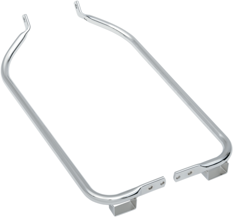 Saddlebag Support Brackets - Chrome - 04-08FLTR - Lutzka's Garage